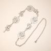 Horse Woman Chain Belt Gold Silver Dress Cummerbands Punk Waistbands  Clothing Accessories
