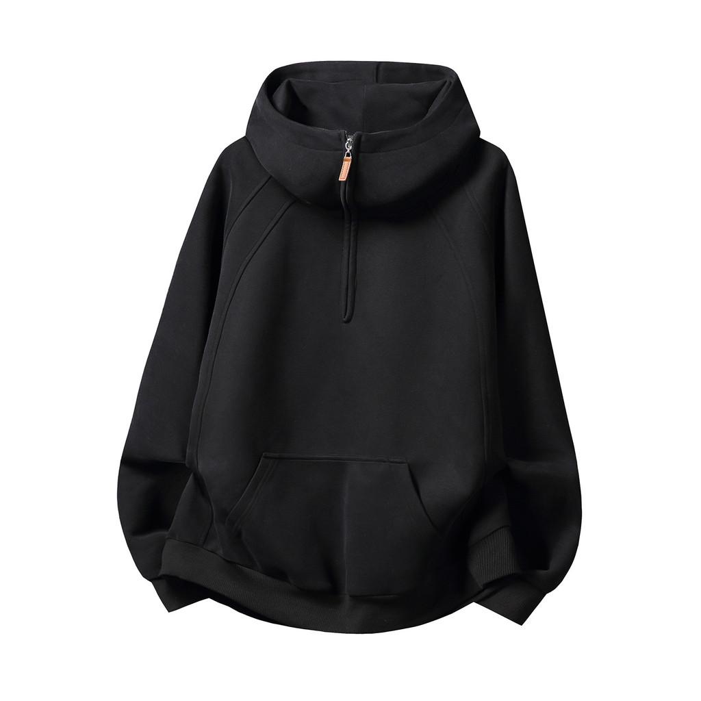 No Ip Mens Autumn Winter Casual Hoodie With Thick Cotton Material For Daily Wear
