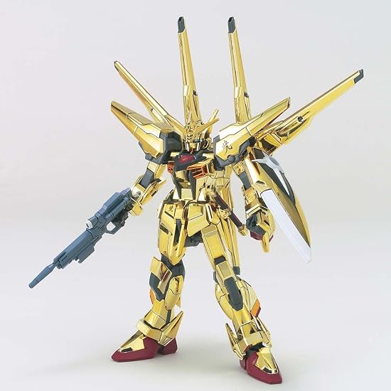 BANDAI SPIRITS HG Mobile Suit Gundam SEED DESTINY Shiranui Akatsuki Gundam 1/144 Scale Color-Coded P
