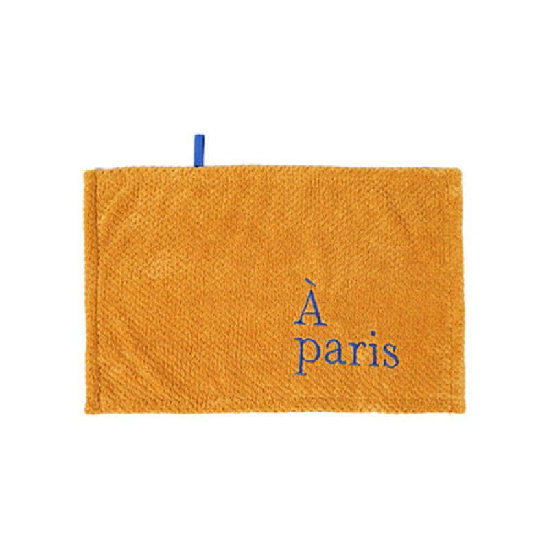 French Lettering Hand Towel Kitchen Towel (4 Colors)