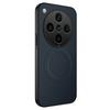 Magnetic Silicone Case For OPPO Find X8 Pro Wireless Charging Carbon Fiber PU Leather Texture Anti-Drop Soft Cover Phone Cases