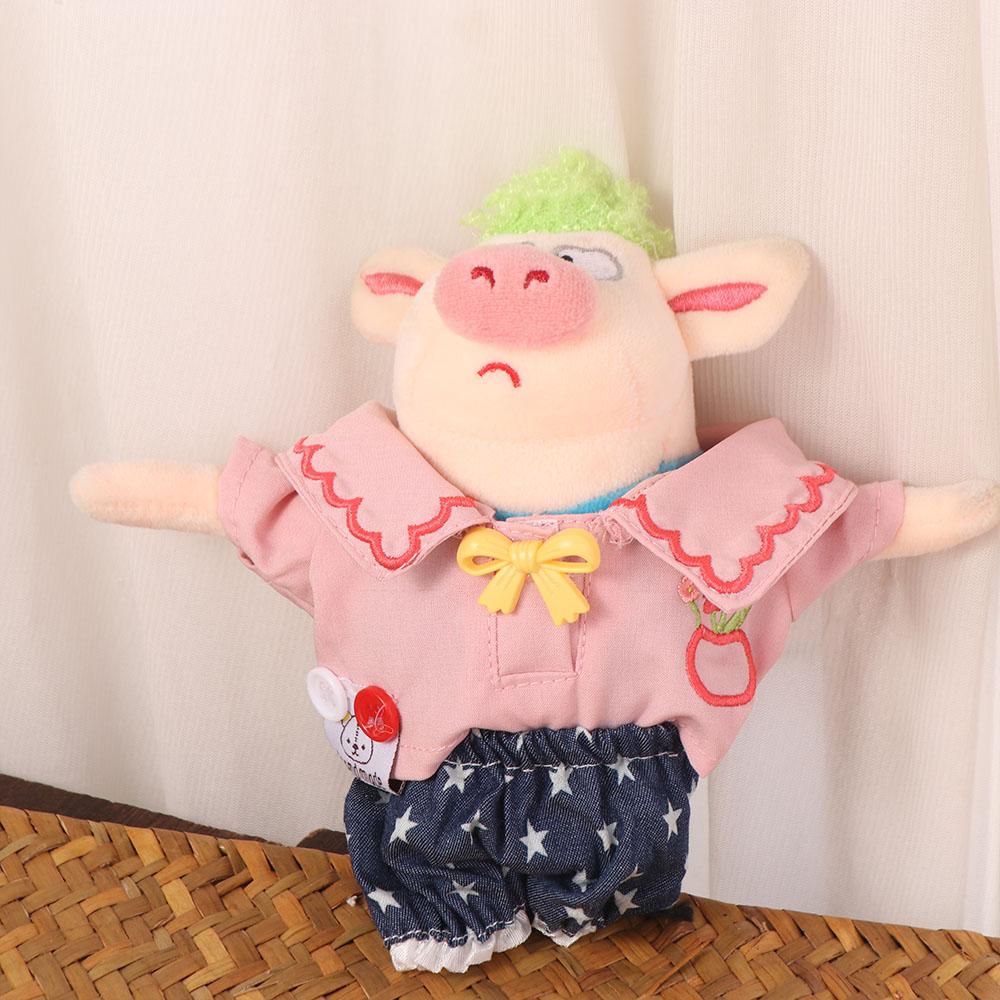 Lovely Design Idol Dolls Cartoon Pattern Skirt Soft Texture Cotton Plush Dolls Skirt Friends Gifts