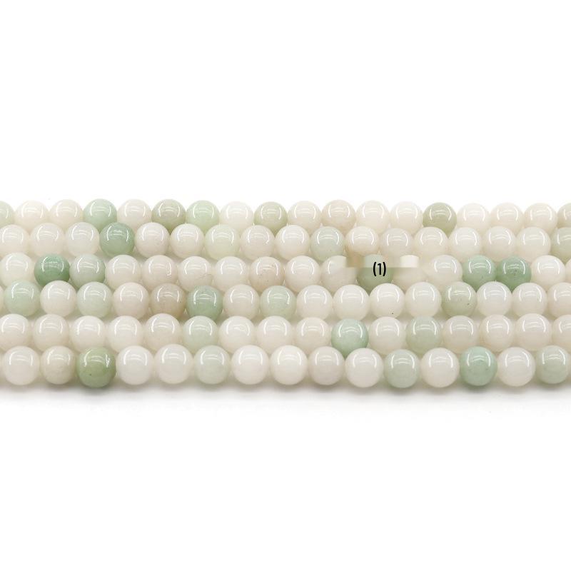Inner Mongolia Shetaicui Jadeite Natural Stone DIY Jewelry Accessories - Loose and Strung Beads