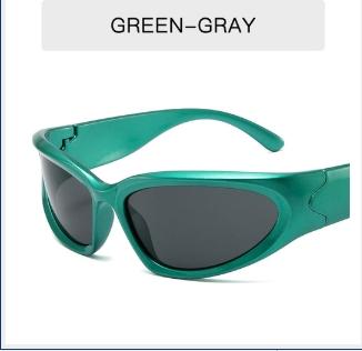 Steampunk Fashion Goggle Women Sunglasses New Female Men Punk Sun Glasses Colorfuls Shades Eyewear Lady Rideing Eyeglasses UV400