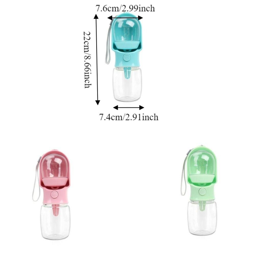 Leak Proof Portable Pet Water Bottle Heat-resistant Dog Food Container Water Dispenser  Dog Walking