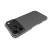 For iPhone 17 Pro Max Case WANLONFENG WL Series 2.0mm TPU Phone Cover with Tempered Glass Film