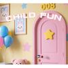 Zinc Alloy Door Lock Interesting Colorful Ceramic Ball Modern Simple Bedroom Silent Door Lock Indoor Wooden Door Handle