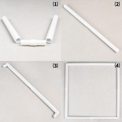 Embroidery Hoop Portable Versatile Lightweight Easy To Use DIY Sewing Tool Clip Frame for Sewing Home Training Crafts Beadwork