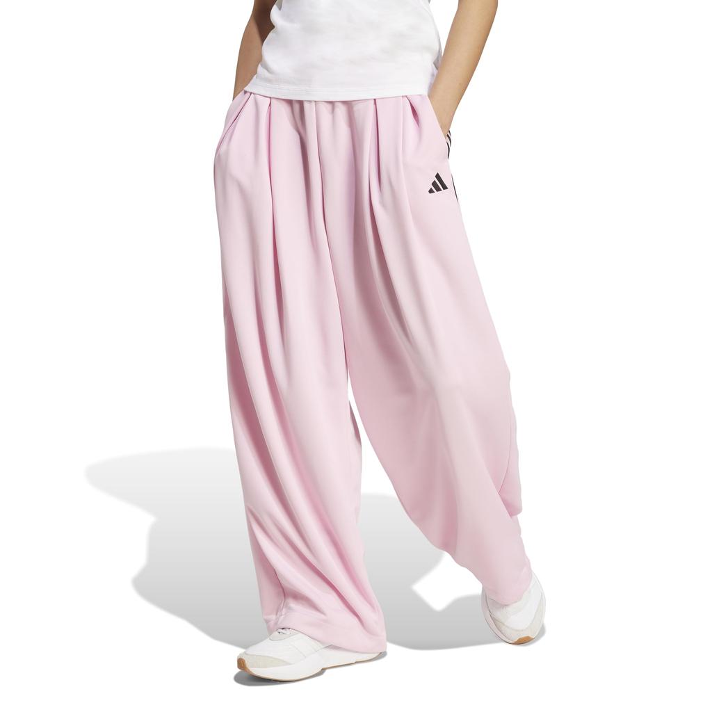 Adidas Tiro Track True 3-Stripes Pants, Women's KKP05, Pink/Black (JL7643)
