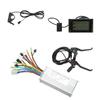 22A Electric Bicycle Conversion Kit JN22A Controller S900 Panel Brake Handle and Thumb Throttle for 500W Motor