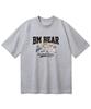 BEMIGHTY Baseball Team Oversized Short Sleeve T-Shirt [White]