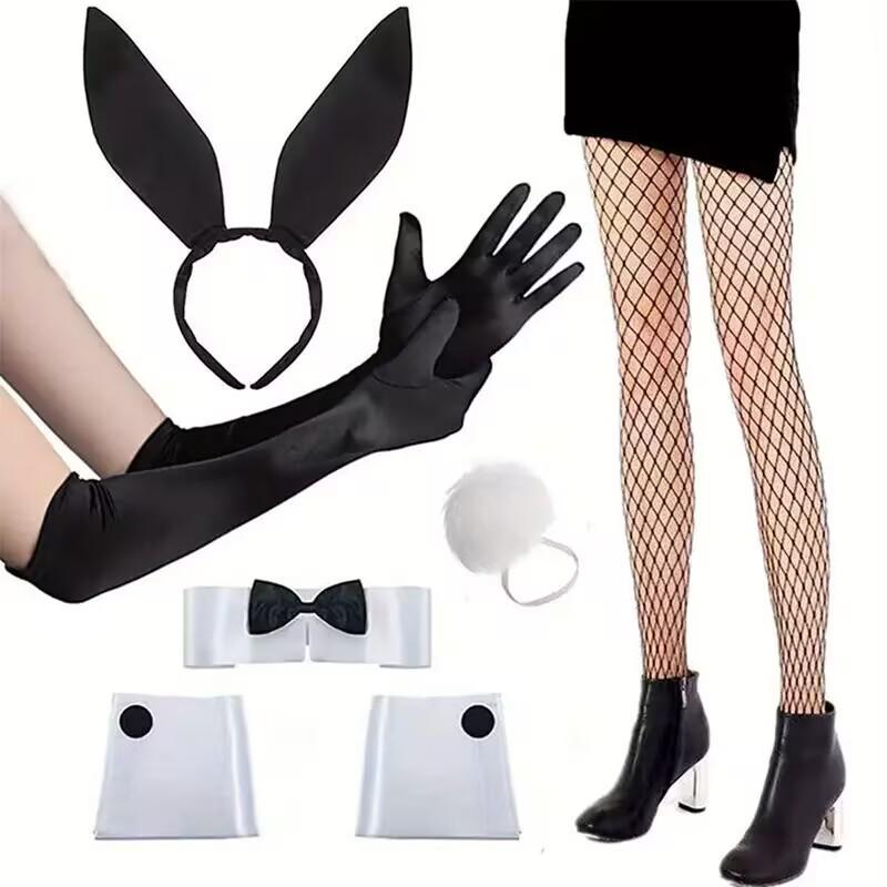 Carina Cerchietto con Orecchie da Coniglio per Donna - Accessorio per Performance di Halloween