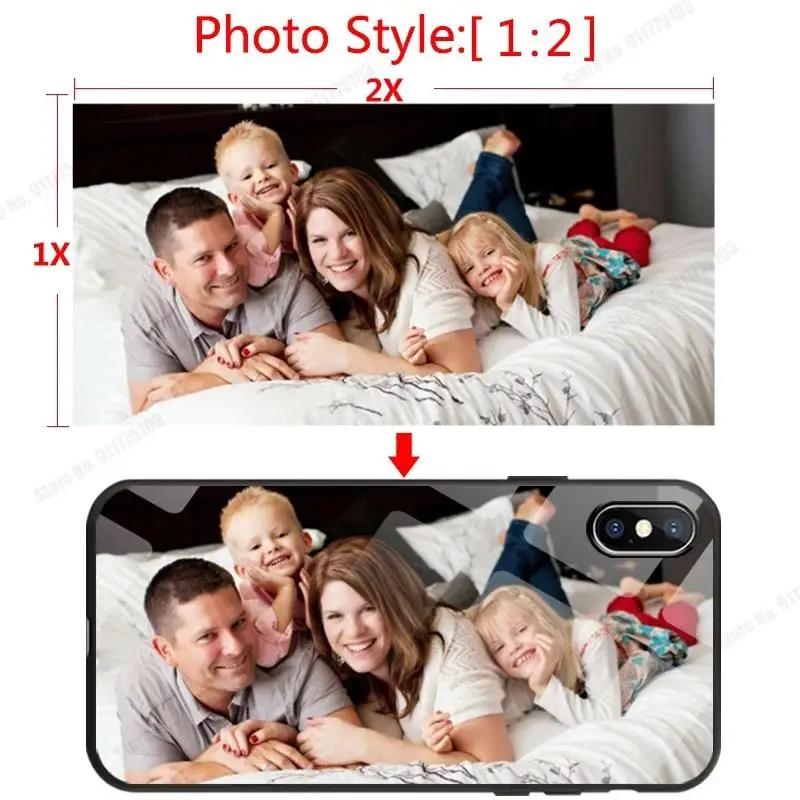 Funda de Teléfono con Foto Personalizada para Xiaomi Redmi Note 13 Pro 12 11 10 9s 9 Pro Turbo 3 A3 Personalizada DIY Cubierta Trasera de Vidrio Templado