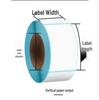 Durable Thermal Label Paper 60x40-100x100-100x150, Custom Adhesive Barcode Stickers