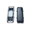 Dual-Entry 12-Core Fiber Optic Splice Closure Kit with Fusion Splicing, ABS+PC Compact Connector Box