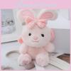 Adorable Plush Animal Keychain Realistic Bunny Doll Cute Bag Charm Stuffed Toy