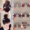 Spice Girls Style Rhinestone Star Hair Finishing Clips for Fashion Enthusiasts