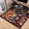 Firefighter Bravery In Action Office Rug Chair Mat, Entryway Carpet, Suitable for Front Door, Bedroom, Living Room, Desk, Holiday Gift