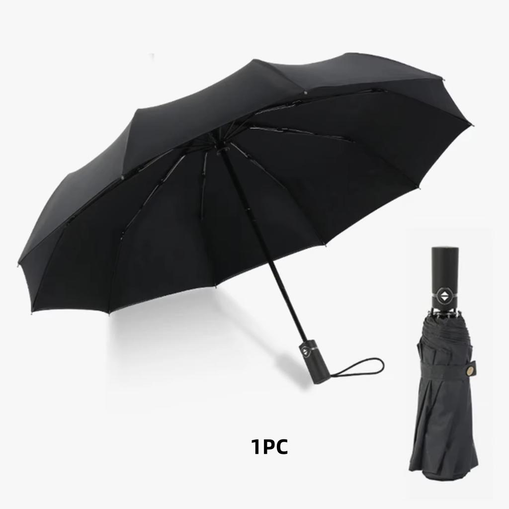 Ten bone enlarged umbrella, large folding sturdy umbrella, women's dual-purpose sun protection and sunshade umbrella, sun umbrel