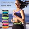 Waterproof Shockproof Fitness Waist Bag for Cycling & Running with Phone Holder & Bottle Space