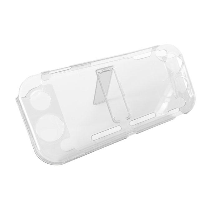 Nintendo Switch Lite Stand Included Case Hard Shockproof Protective Cover Smooth Touch Antibacterial High Transparency PC Material Function