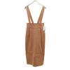Unused Nano Universe Long Length High-waisted Suspender Chinos Skirt F Women Used