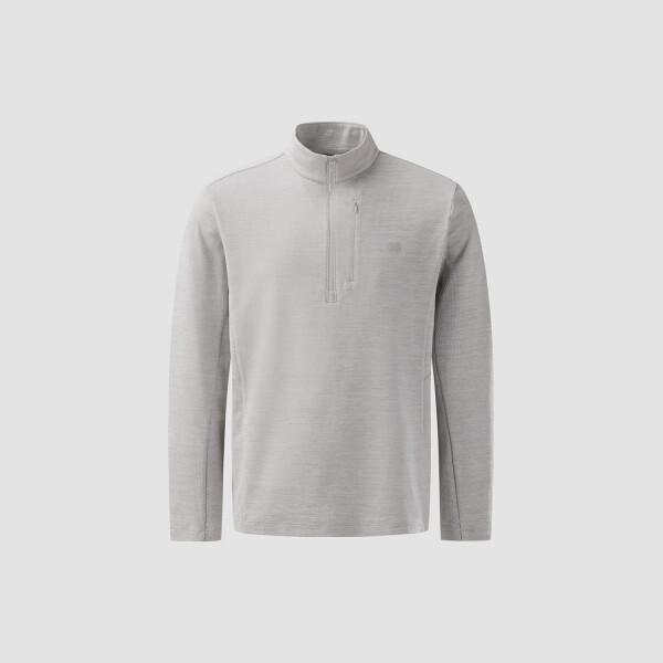 Kolon SporTS Men S Melange Zip Up T ShirT jwTbS25141gri