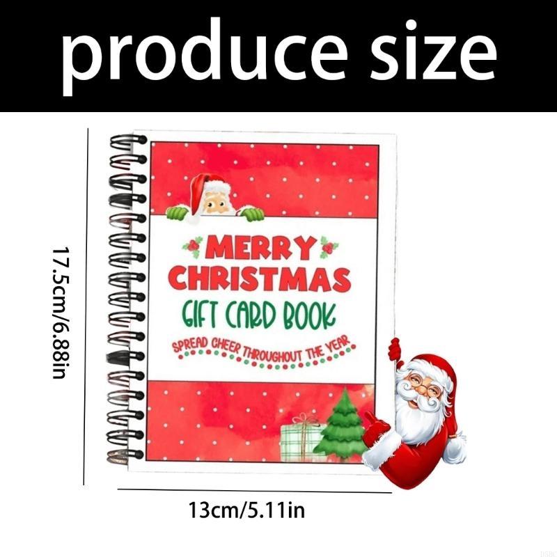 Efficient Christmas Gift Card Organizers Book For Coffee Movie Pizza Shopping Cards