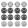 4 Stück 56mm Auto Radnabenabdeckung Ersatz für Mazda 2 3 5 6 7 323 626 RX7 RX8 MX3 CX3 CX5 Axela Atenza Skyactiv Angksela