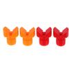 4Pcs Heavy-Duty V-Shaped Clamp 19/20Mm Hole Diameter Portable Fixing Pins Multifunctional Plastic Fixing Clamp