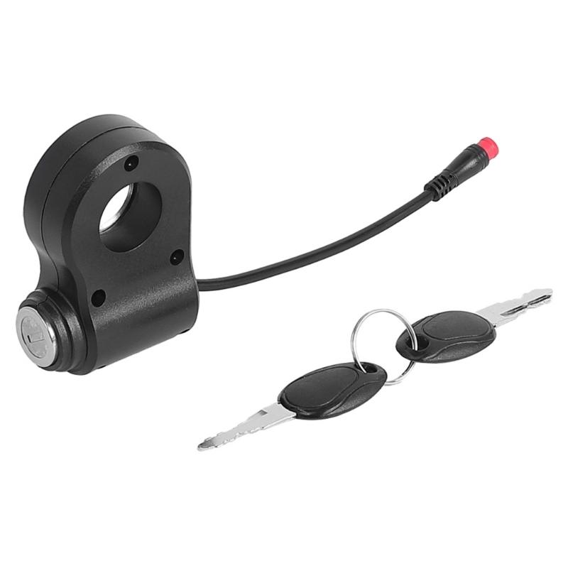 

2Pin Ignition Lock With Two Key For Kukirin Electric Scooter ABS Metal Throttle Accelerator Switches Easy Installation 1