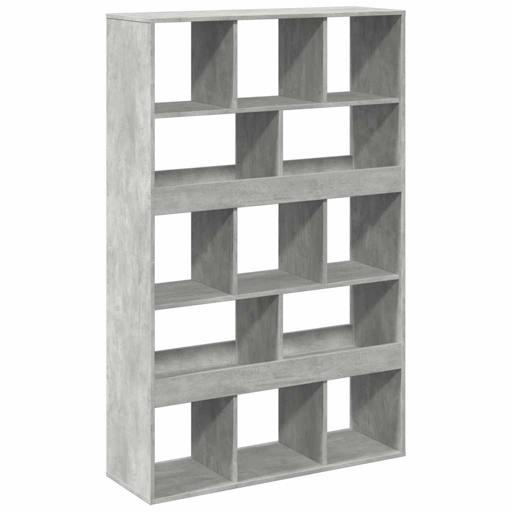 Room Divider Concrete Grey 100 x 33 x 156.5 cm Engineered Wood