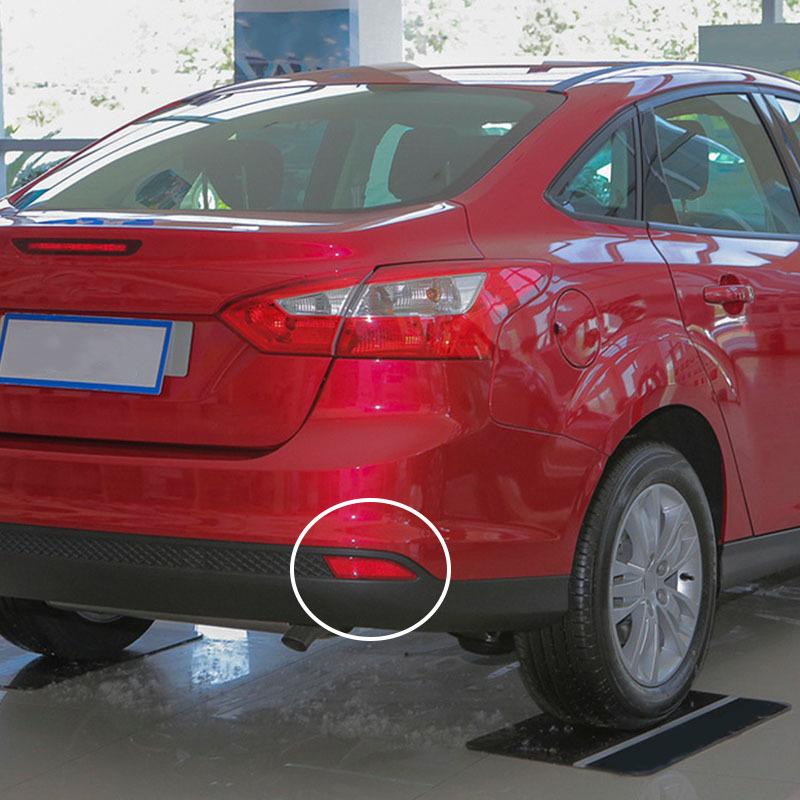 1 Pair Red Plastic Left & Right Rear Bumper Reflector Fit For Ford Focus BM51515COAE BM51515BOAE  2012 2013 2014 2015