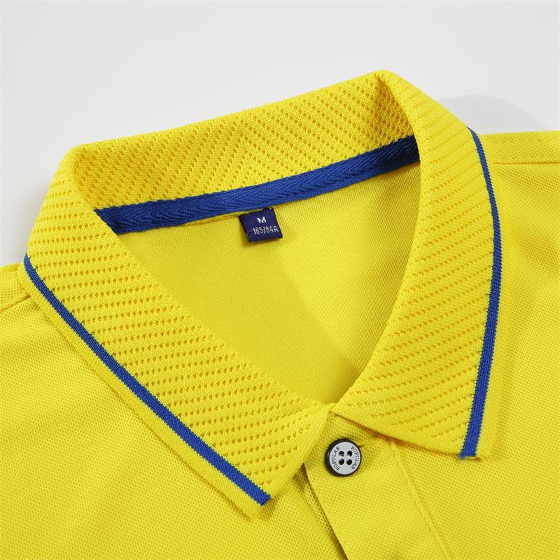 Summer Solid Men's Polo Shirt Top Cotton Blends Short Sleeve Sports Tee Shirts Casual Business Polo Advertising Tops