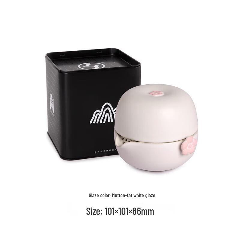 Edenus Plum Blossom Personal Travel Tea Set