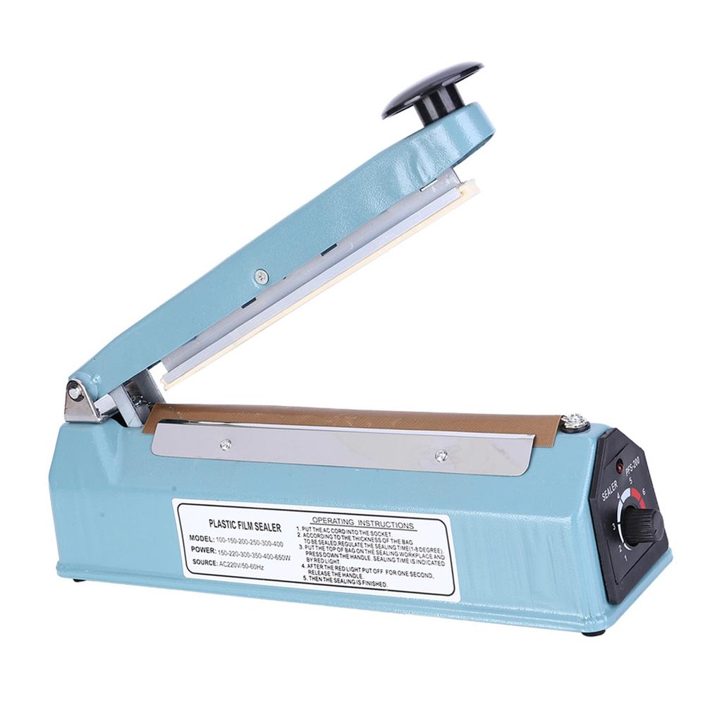 PFS?200 300W 8 Inch Impulse Heat Sealer Manual Sealing Machine Plastic Packaging Bag Sealer
