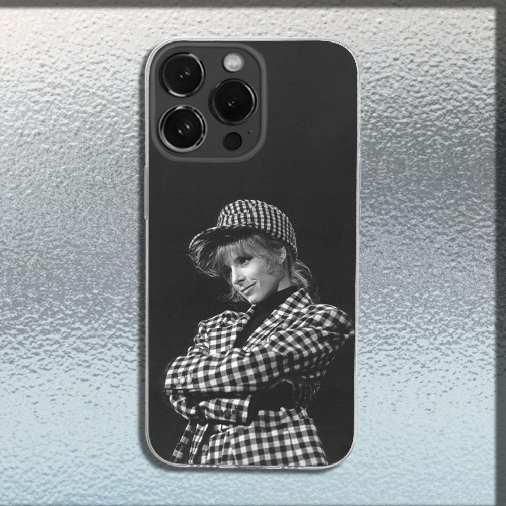 Singer M-Mylene Farmer Phone Case For iPhone 16,15,14,13,12,11 Plus,Pro,Max,XR,XS,X,Plus,SE,Mini Transparent Soft Cover
