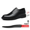 Fashion 3 6 8cm Heel Increase Leather Shoes for Men Spring Autumn New Designer British Style Black Groom Wedding Shoes Men