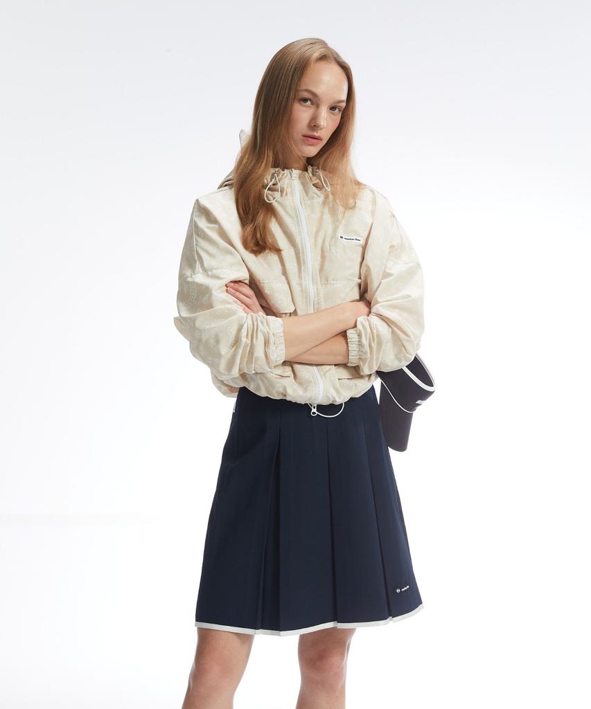 Monday Flow Classic Midi Skirt_Dark Navy