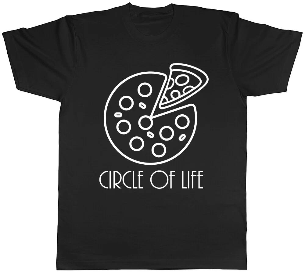 Circle of Life Pizza Mens Ladies Womens Unisex T-Shirt L