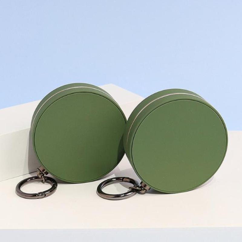 1Pcs Empty Air Cushion Puff Box – Portable Cosmetic Case with Powder Sponge and Mirror for BB Cream and Foundation