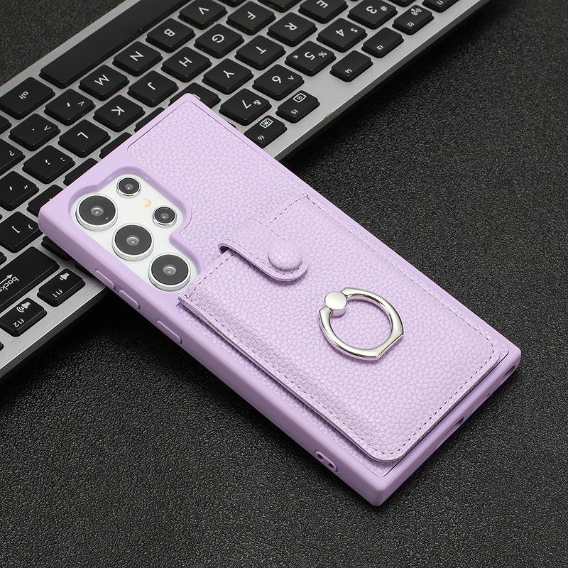 Protective Leather Phone Case for Samsung S24 Ultra, S23 FE, A16, A55