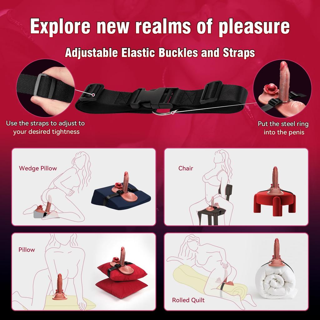 Sex Toys Thrusting Vibrator,Remote Controll Vibrator with 7 Thrusting Modes and 10 Vibration Modes, G-spot, Large Anal Dildos, Adjustable