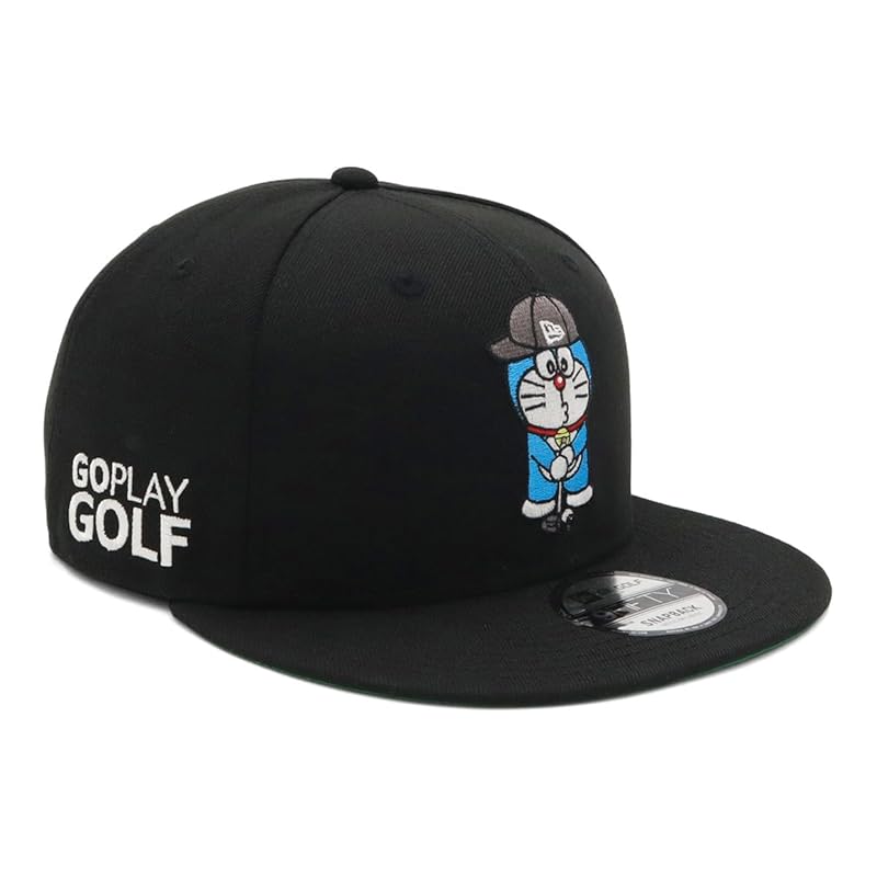 

[New Era] golf cap 9FIFTY Doraemon collaboration black M/L GF 950 DORAEMON NECAPGF BLK