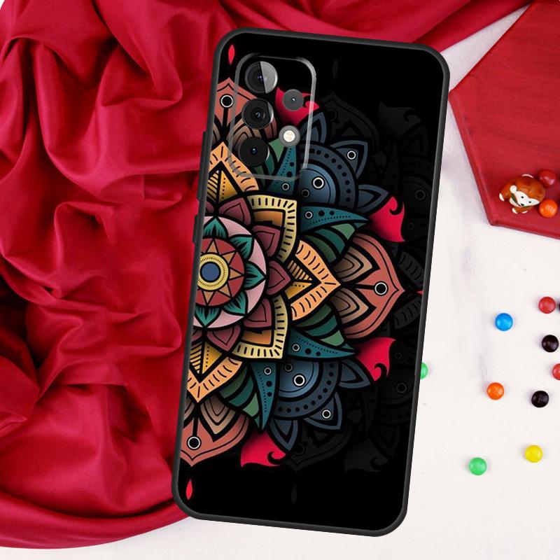 Mandala Für Samsung Galaxy A56 A36 A26 A16 A05 A06 A22 A32 A52 A54 A34 A14 A55 A15 A53 A33 A35 Hülle