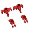 Front Steering Block Rear Hub Carrier Upgrade Parts for Hyper Go 114 14209 14210 Aluminum Alloy