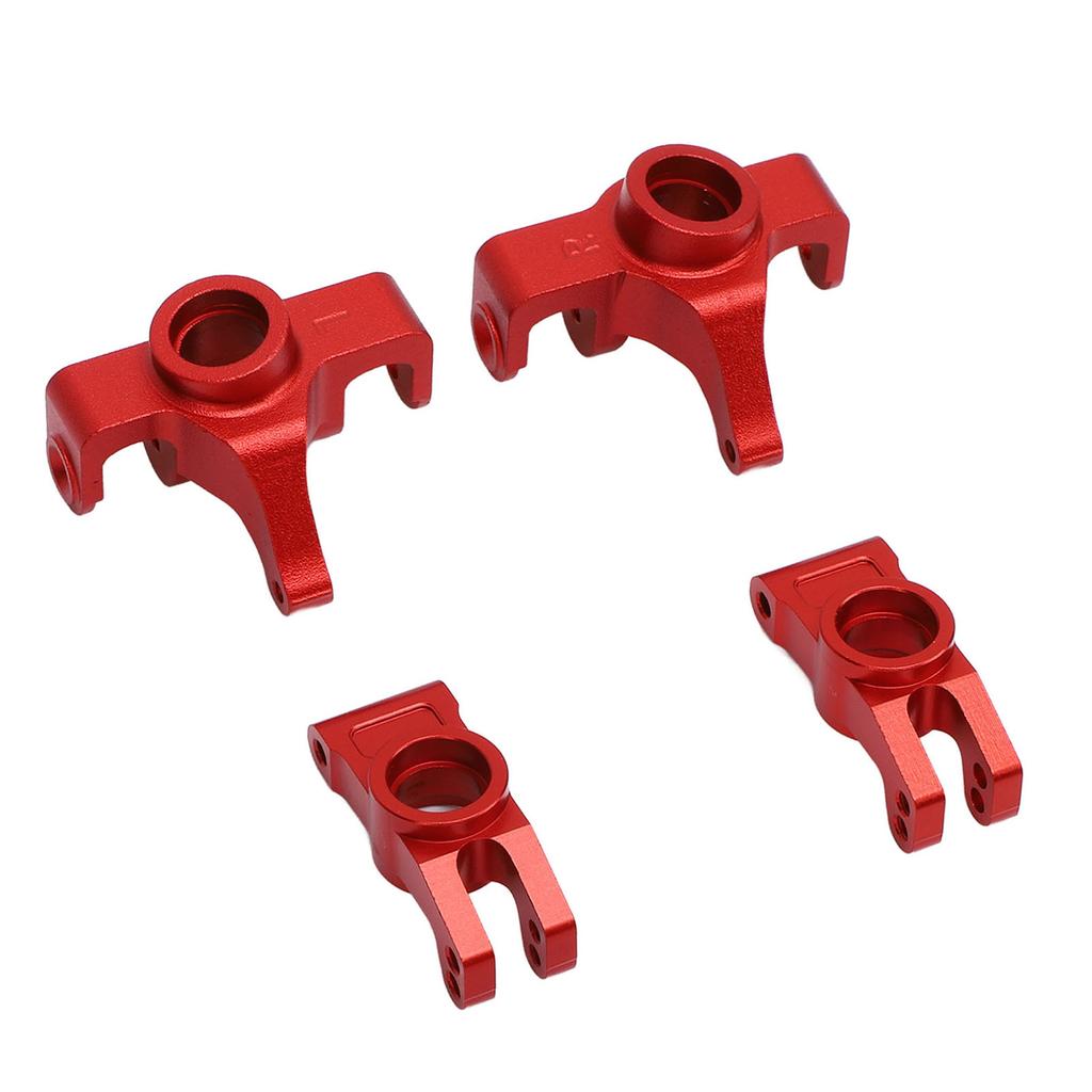 Front Steering Block Rear Hub Carrier Upgrade Parts for Hyper Go 114 14209 14210 Aluminum Alloy