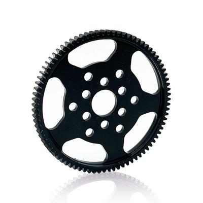 Steel Heavy Duty 83T Gearbox Spur Gear & Gear Mount Replacement for Tamiya CC02 1/10 Remote Control