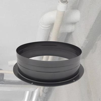 Connettore per condotto di sfiato dell'aria, sistema di ventilazione per tubo di riscaldamento, flangia per tubo flessibile TZ-160, tubo dritto