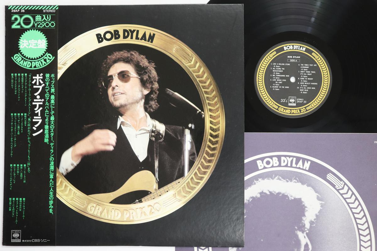 

LP Record BOB DYLAN Grand Prix 20 29AP35 CBS SONY 1976 Japan Obi Rock Used
